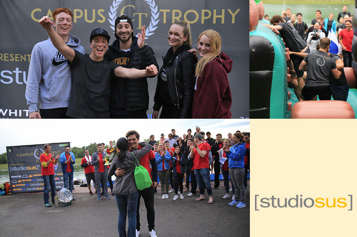 Studenten und Auszubildende bei der Campus Trophy 2016 - presented by studiosus